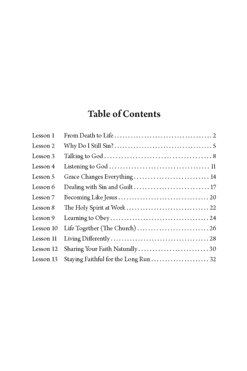 Made New: Brought From Death to Life - Student's Guide