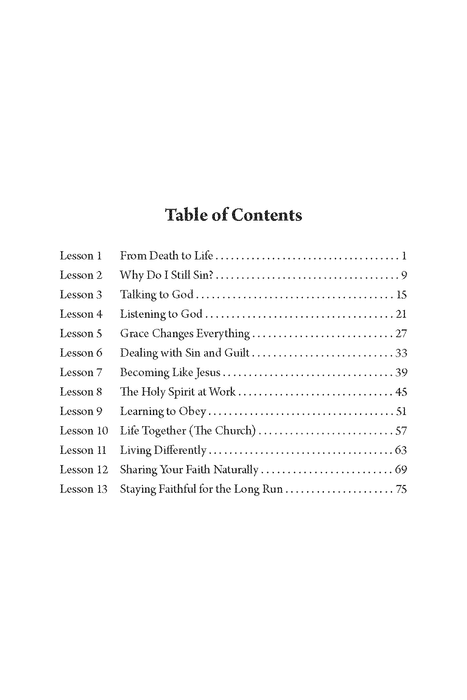 Made New: Brought From Death to Life - Teacher's Guide