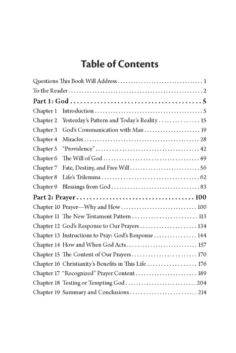 God and Prayer: Merging Scripture and Reality by Ric Keaster