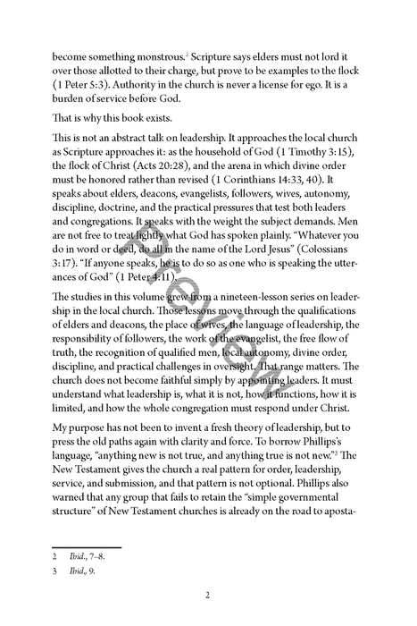 When God Orders His Church: Leadership in the Local Church by Ed Rangel