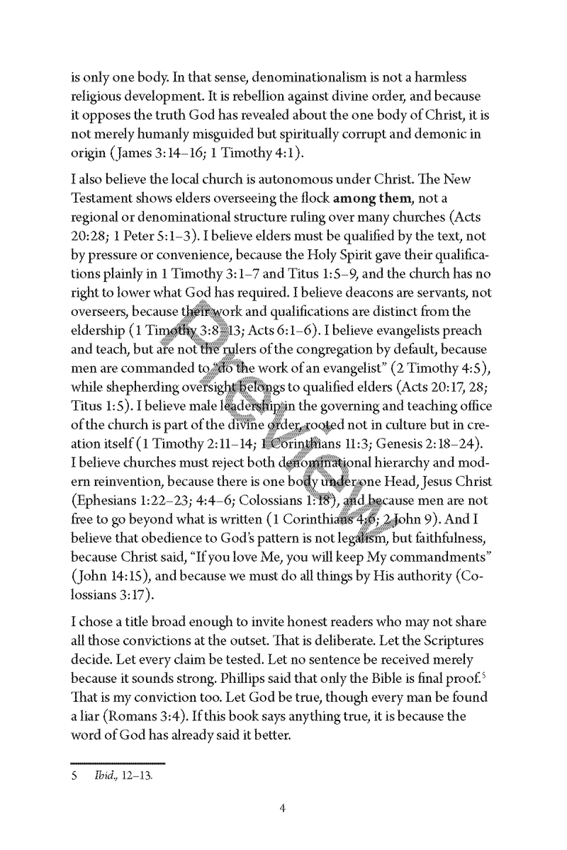 When God Orders His Church: Leadership in the Local Church by Ed Rangel