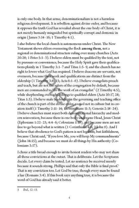 When God Orders His Church: Leadership in the Local Church by Ed Rangel