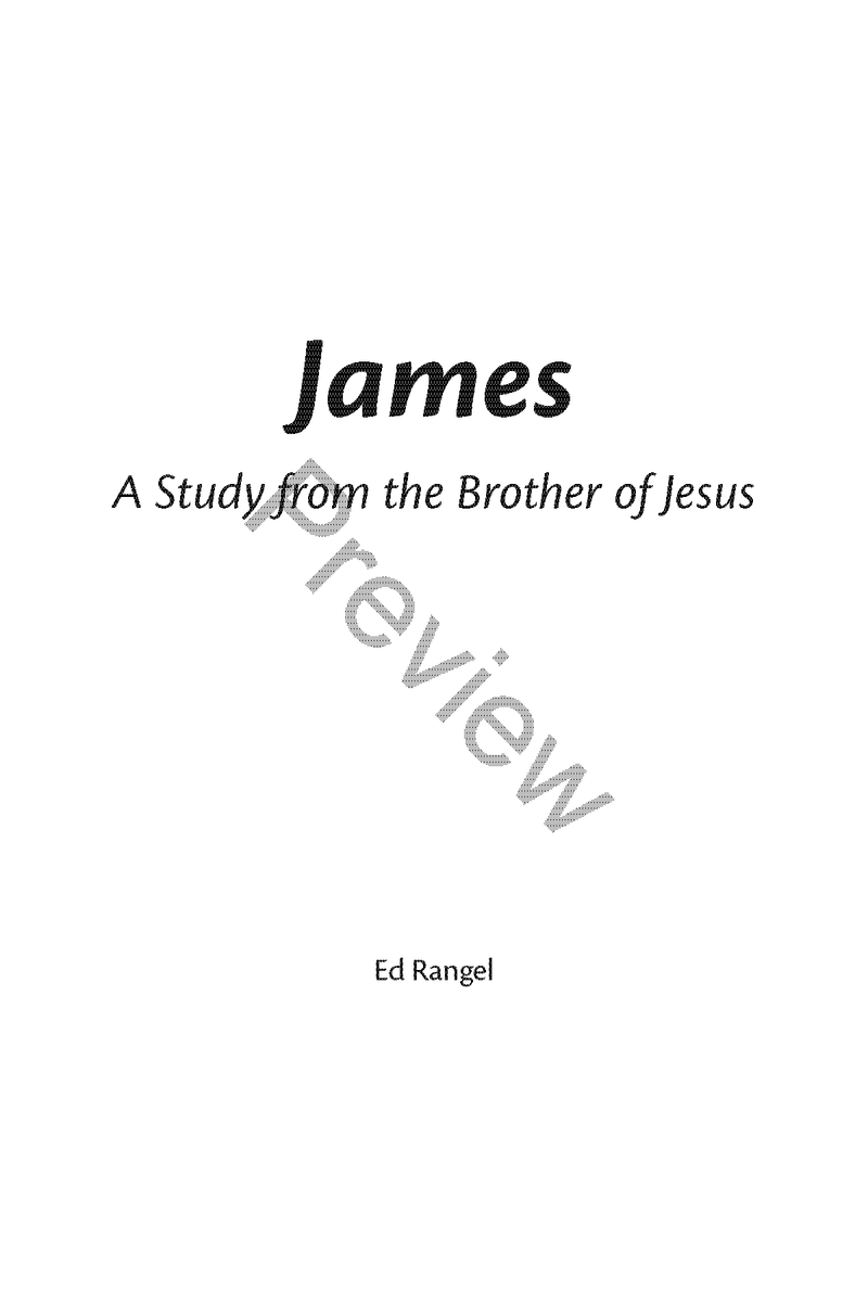 James: A Study from the Brother of Jesus