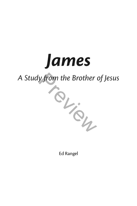 James: A Study from the Brother of Jesus