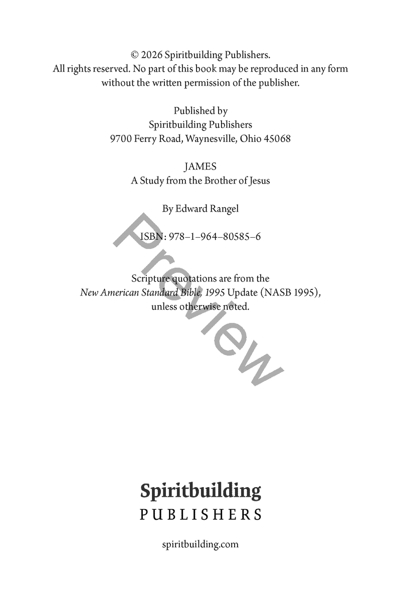 James: A Study from the Brother of Jesus