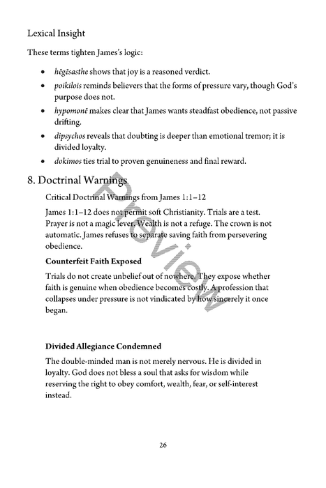 James: A Study from the Brother of Jesus