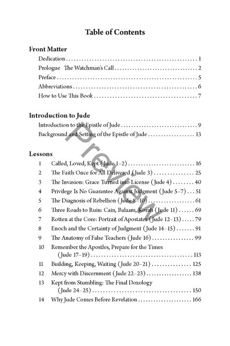 Jude: A Study from the Brother of Jesus by Ed Rangel