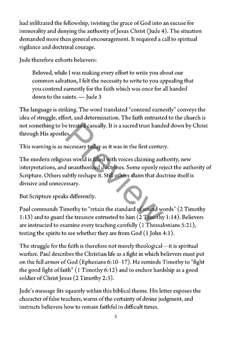 Jude: A Study from the Brother of Jesus by Ed Rangel