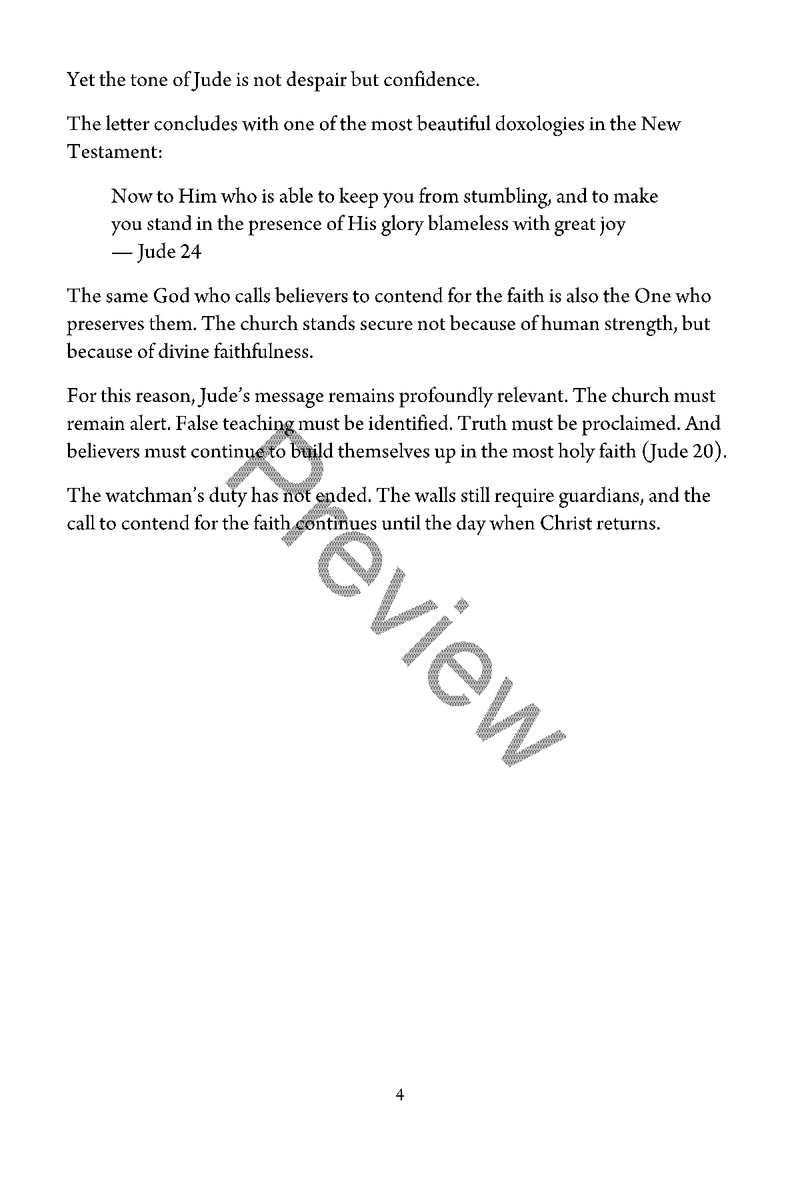 Jude: A Study from the Brother of Jesus by Ed Rangel