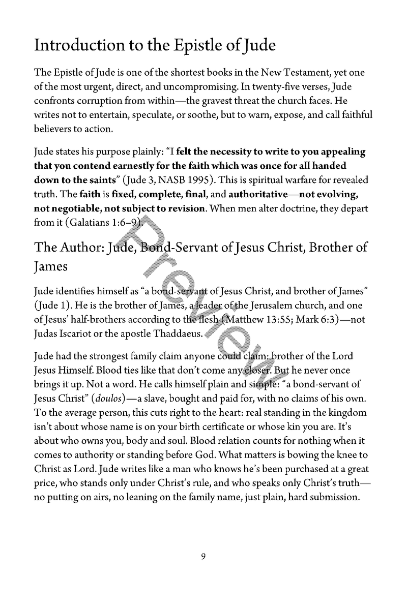 Jude: A Study from the Brother of Jesus by Ed Rangel