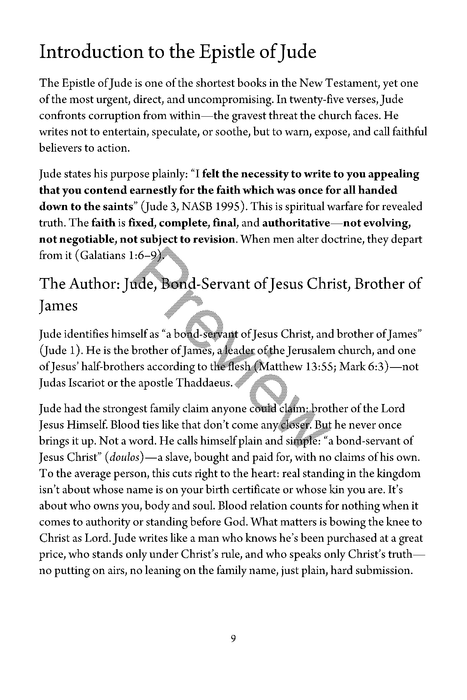 Jude: A Study from the Brother of Jesus by Ed Rangel