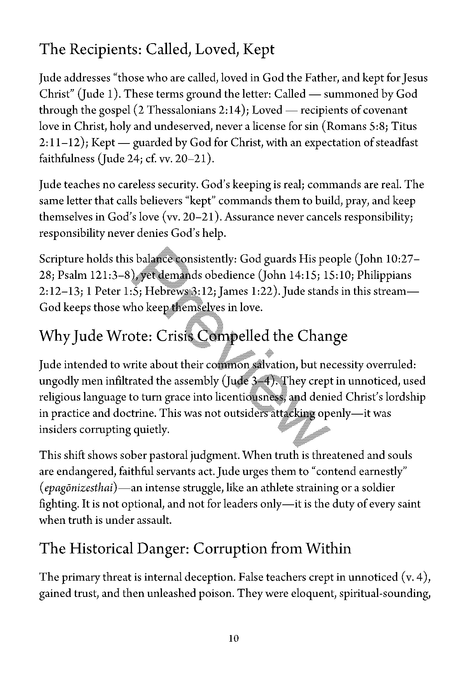 Jude: A Study from the Brother of Jesus by Ed Rangel