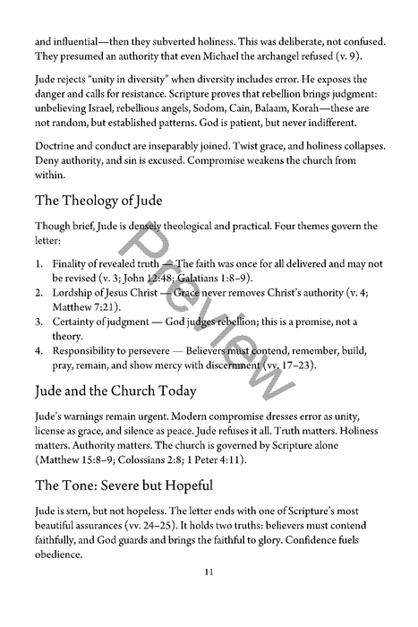 Jude: A Study from the Brother of Jesus by Ed Rangel