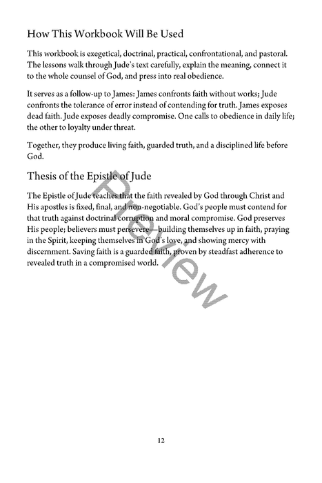 Jude: A Study from the Brother of Jesus by Ed Rangel