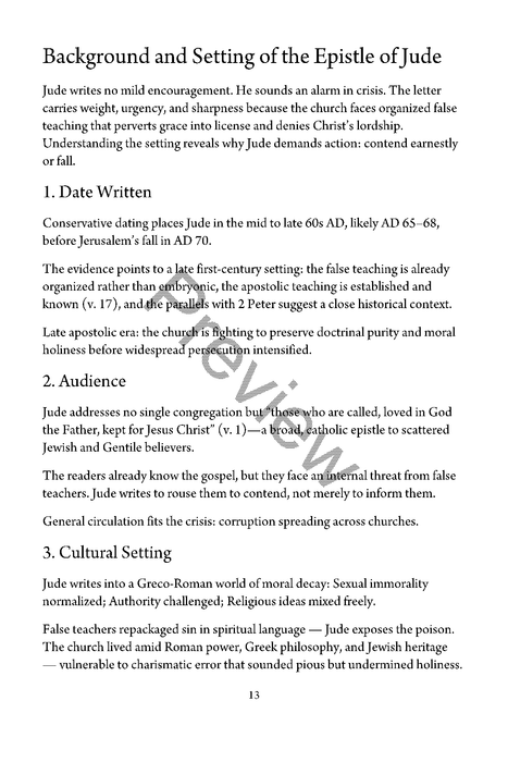Jude: A Study from the Brother of Jesus by Ed Rangel