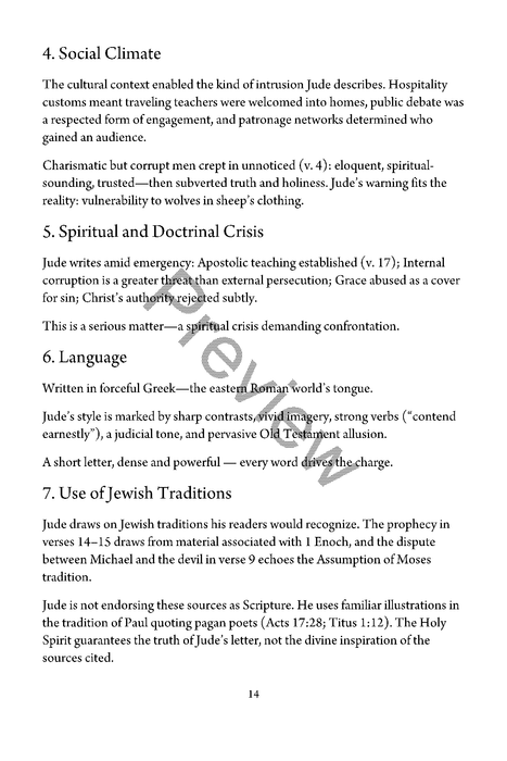Jude: A Study from the Brother of Jesus by Ed Rangel