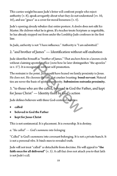Jude: A Study from the Brother of Jesus by Ed Rangel