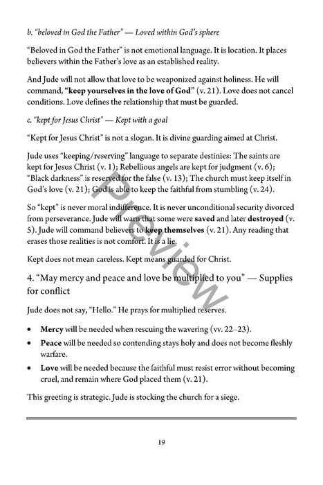 Jude: A Study from the Brother of Jesus by Ed Rangel