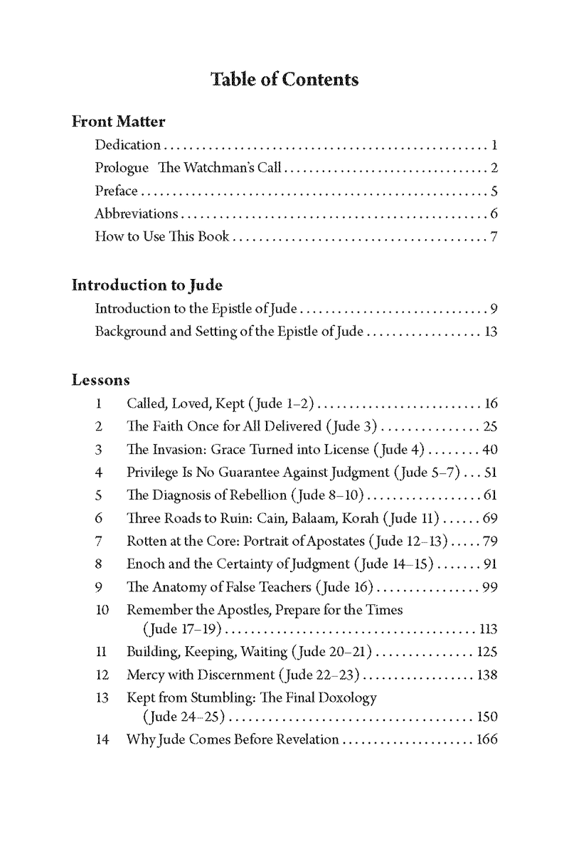 Jude: A Study from the Brother of Jesus by Ed Rangel