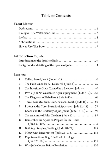 Jude: A Study from the Brother of Jesus by Ed Rangel