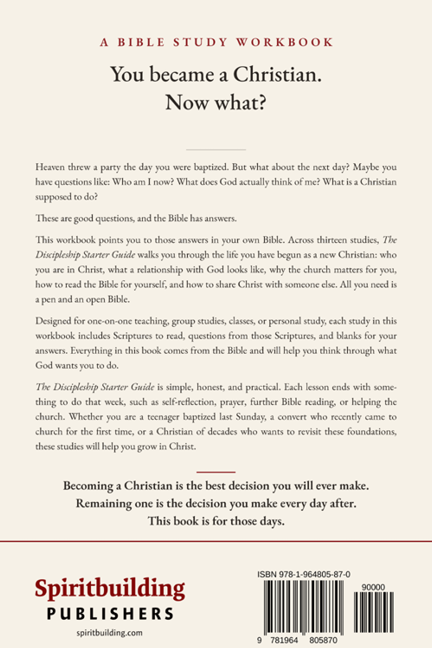 The Discipleship Starter Guide by Caleb Griffith