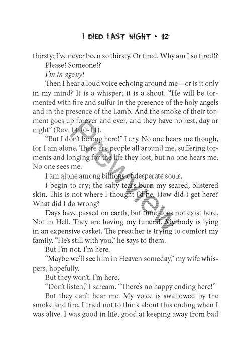 I Died Last Night (Revised Edition) by John Orr