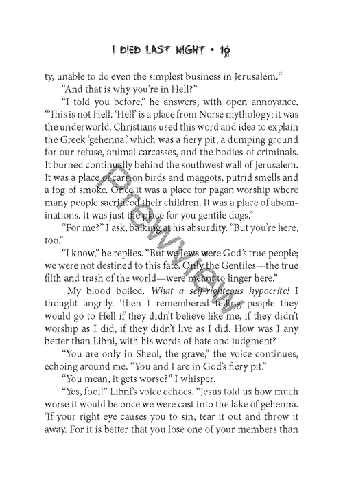 I Died Last Night (Revised Edition) by John Orr