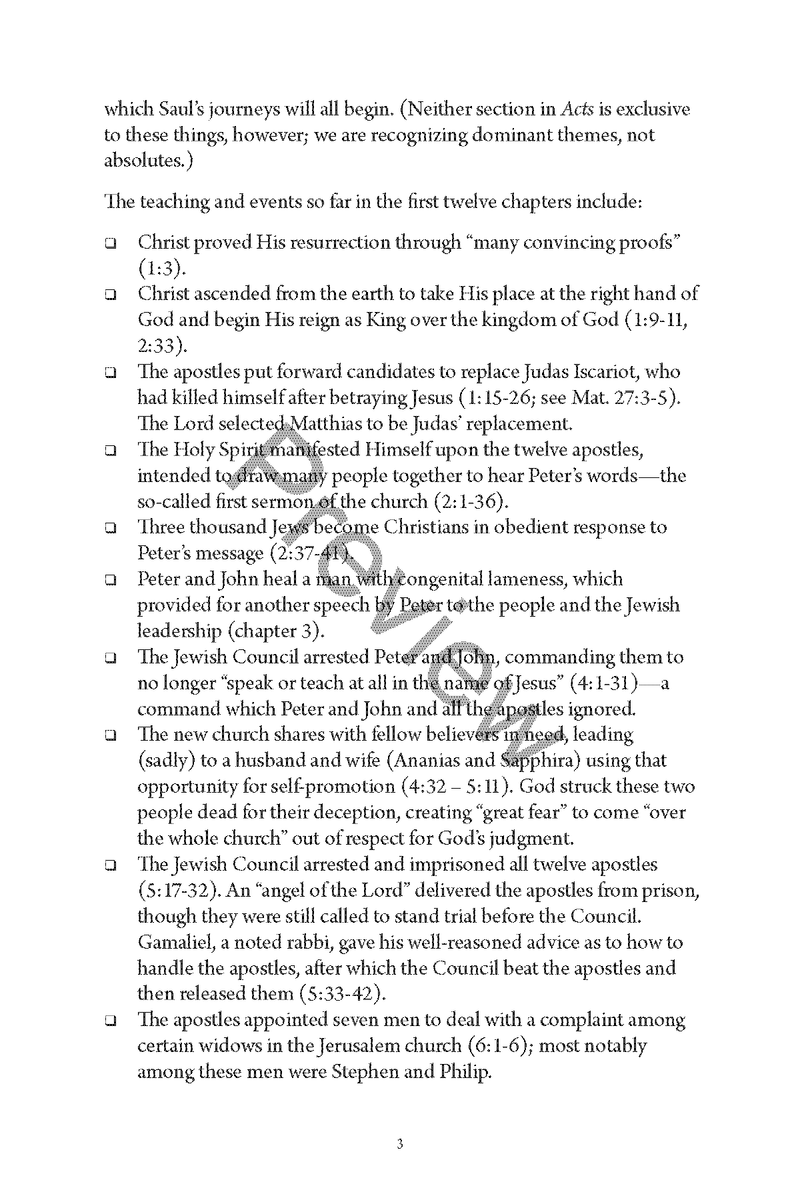 Acts Personal Workbook, Volume 2 (Chapters 13–28) by Chad Sychtysz