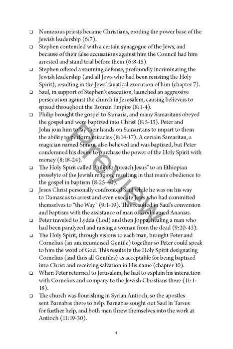 Acts Personal Workbook, Volume 2 (Chapters 13–28) by Chad Sychtysz
