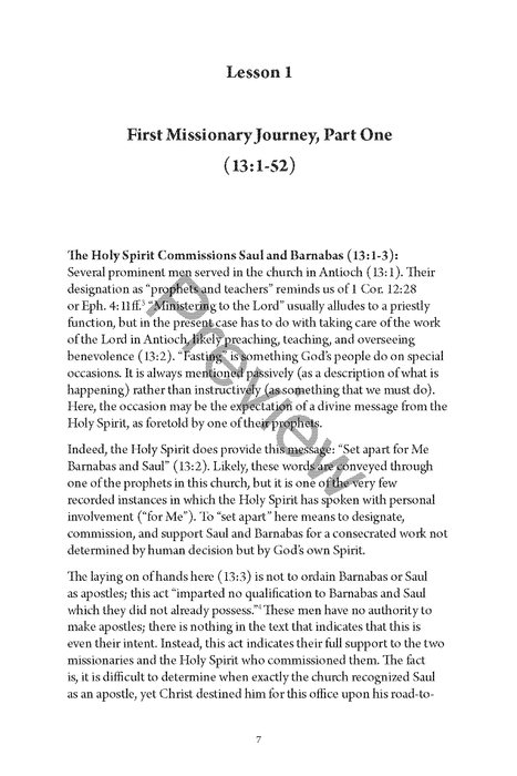 Acts Personal Workbook, Volume 2 (Chapters 13–28) by Chad Sychtysz