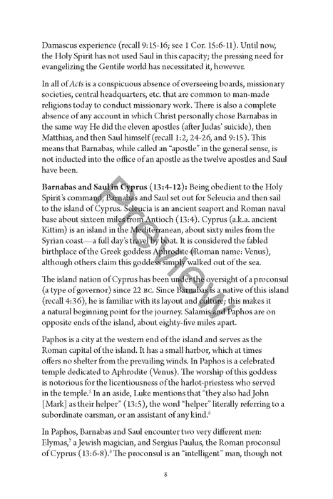 Acts Personal Workbook, Volume 2 (Chapters 13–28) by Chad Sychtysz