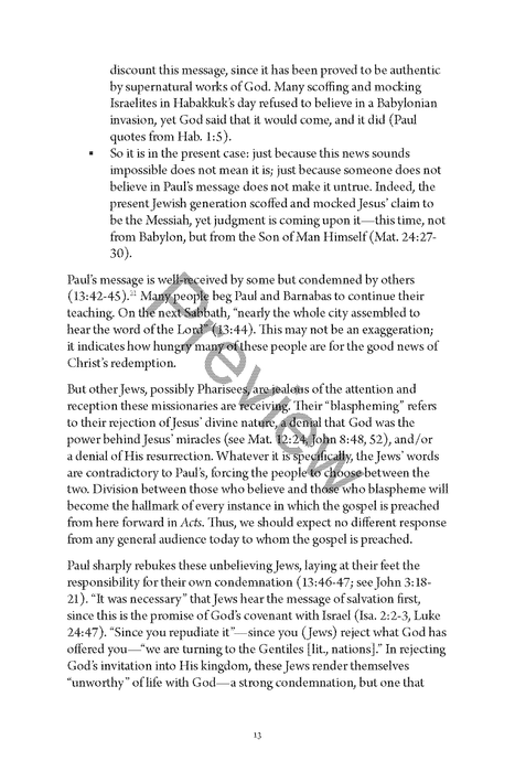 Acts Personal Workbook, Volume 2 (Chapters 13–28) by Chad Sychtysz