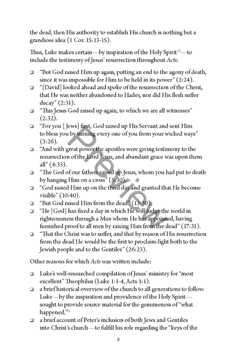 Acts Personal Workbook, Volume 1 (Chapters 1–12) by Chad Sychtysz