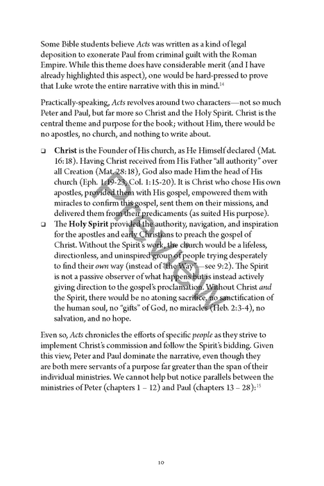 Acts Personal Workbook, Volume 1 (Chapters 1–12) by Chad Sychtysz