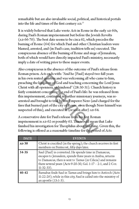 Acts Personal Workbook, Volume 1 (Chapters 1–12) by Chad Sychtysz