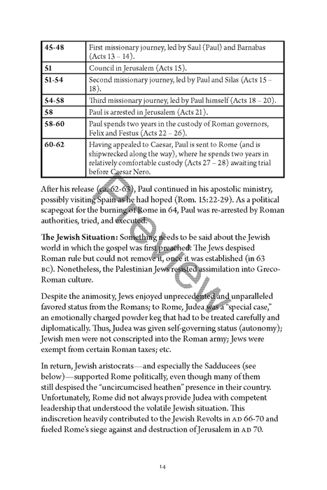 Acts Personal Workbook, Volume 1 (Chapters 1–12) by Chad Sychtysz