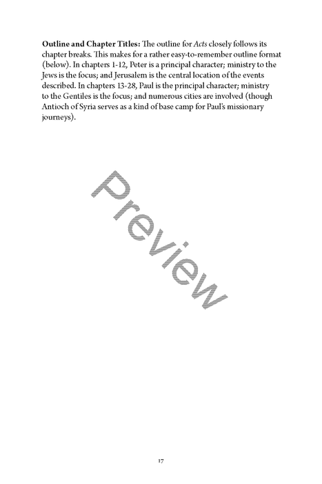 Acts Personal Workbook, Volume 1 (Chapters 1–12) by Chad Sychtysz