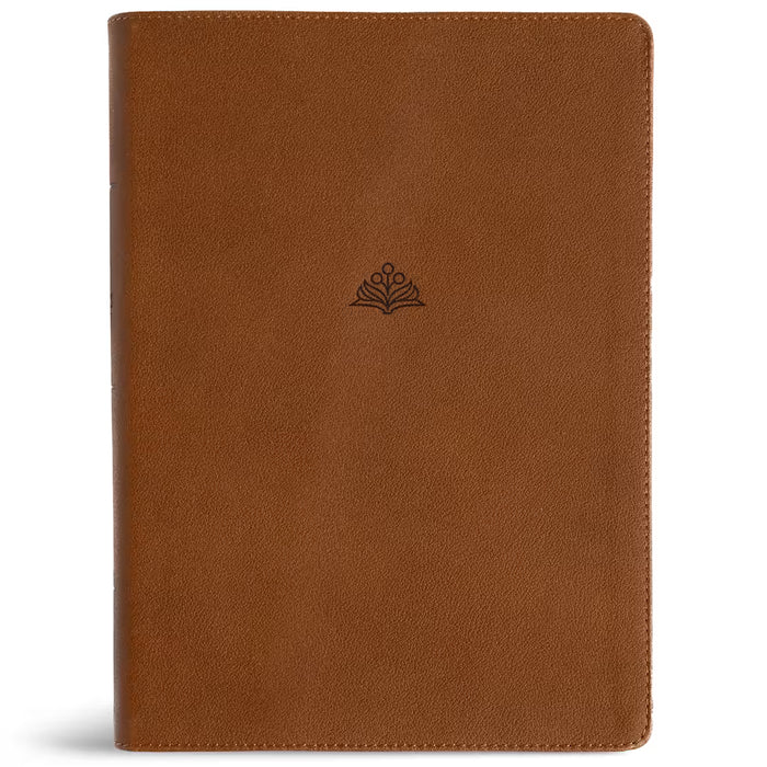 CSB Women's Study Bible, Brown Genuine Leather, Indexed