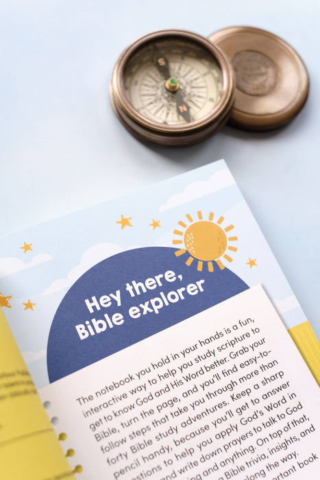 Kids' Bible Adventure Notebook: Easy-to-Follow Bible Studies