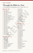 Ready Answer Card 14, front: undated chronological Bible readings for Days 182 through 273