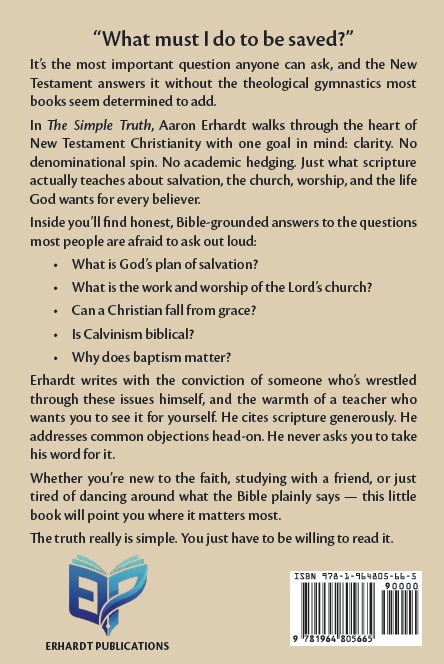 The Simple Truth (Revised) by Aaron Erhardt (Softcover)