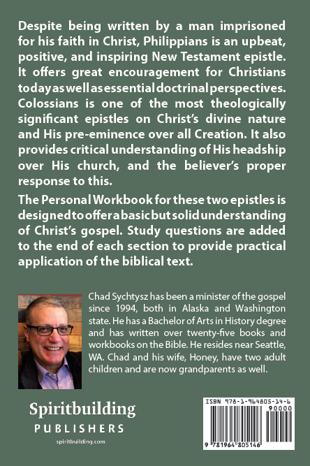 Philippians / Colossians Personal Workbook