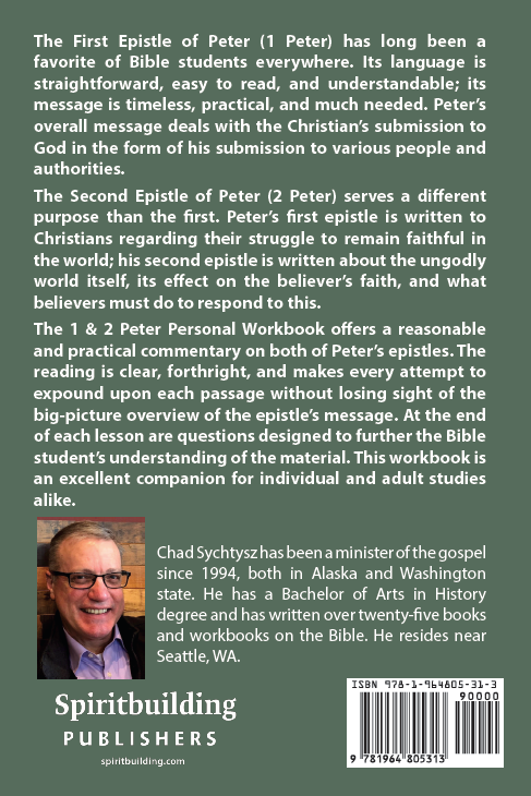 1 & 2 Peter Personal Workbook by Chad Sychtysz