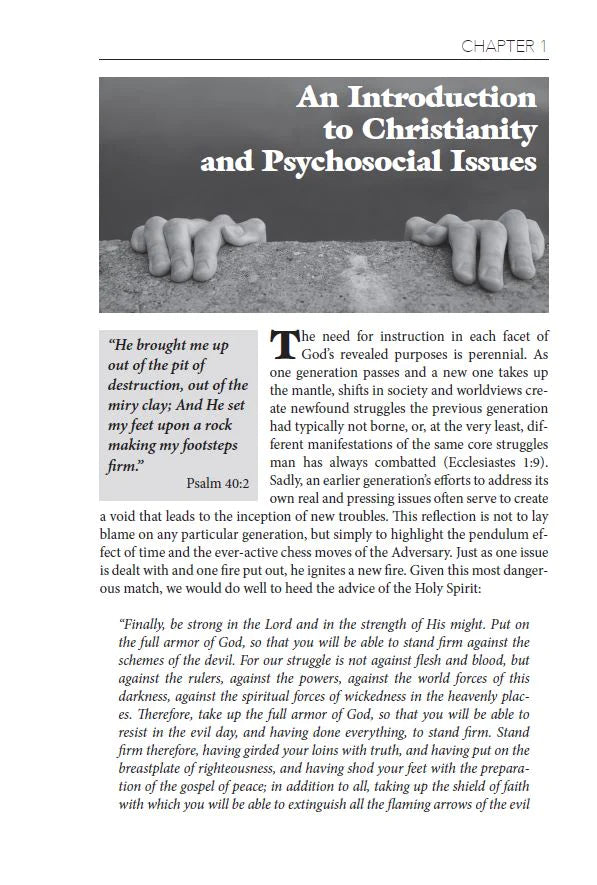 Behold the Pit: Christianity and Psychosocial Issues