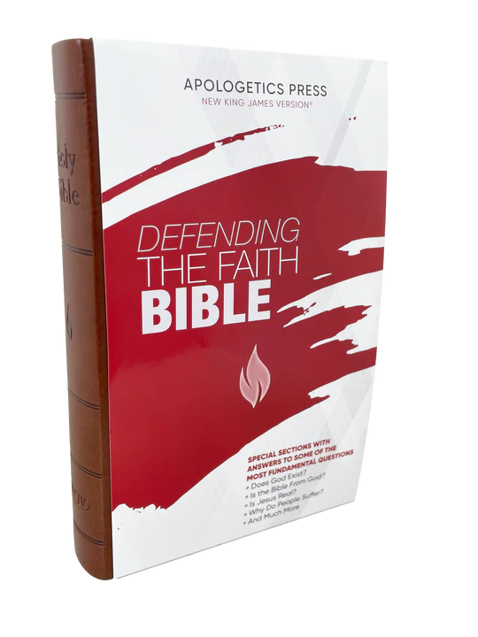 Defending the Faith Bible Personal Carry Edition (Brown/Softback)