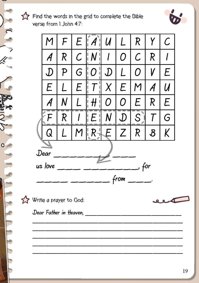 Creative Bible Journal - Girls Edition