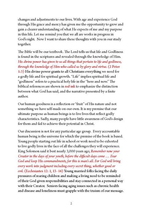 Allow Your Goodness to Thrive: A Plan for Sharing in the Divine Nature of Our God