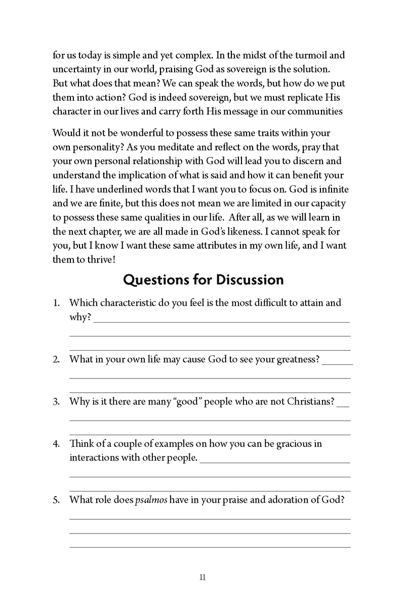 Allow Your Goodness to Thrive: A Plan for Sharing in the Divine Nature of Our God