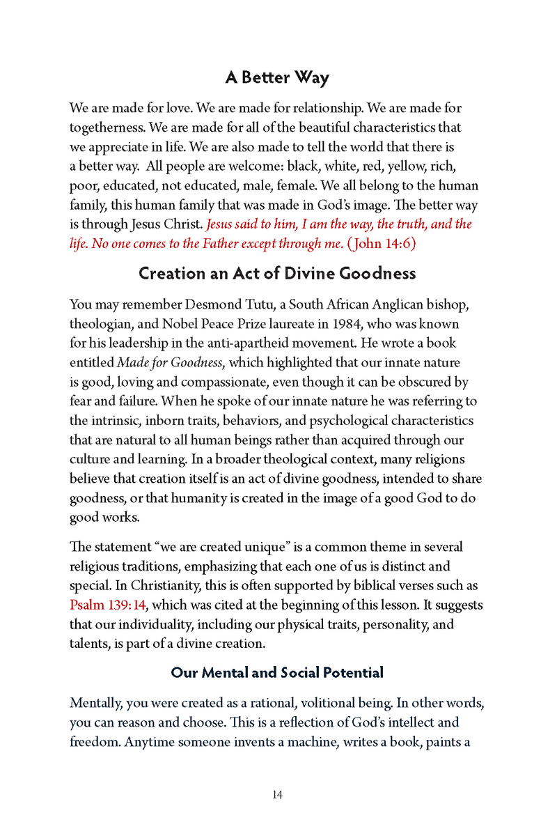 Allow Your Goodness to Thrive: A Plan for Sharing in the Divine Nature of Our God