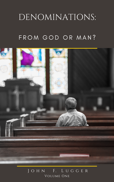 Denominations: From God or Man? Volume 1 by John F. Lugger